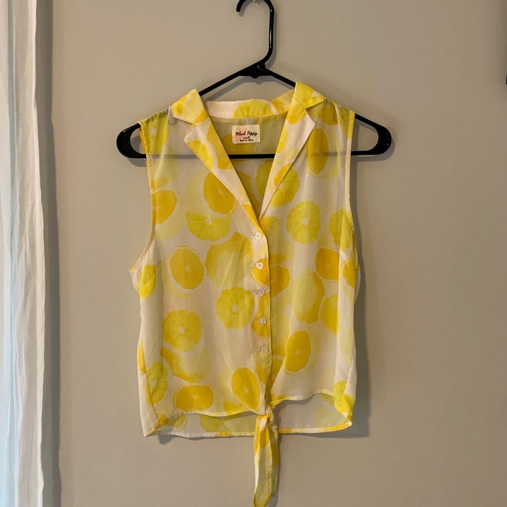 LEMON CROP TOP 🍋